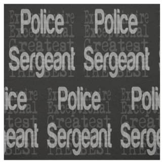 Tela Sargento de policía Extraordinaire
