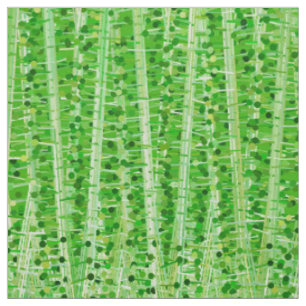 Tela Satin Stripes and Dots Resumen, Lime Green