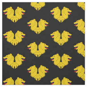 Tela SCA Adiantum Populace Badge Fabric