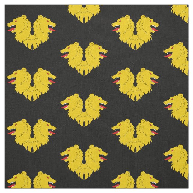Tela SCA Adiantum Populace Badge Fabric (Retal)