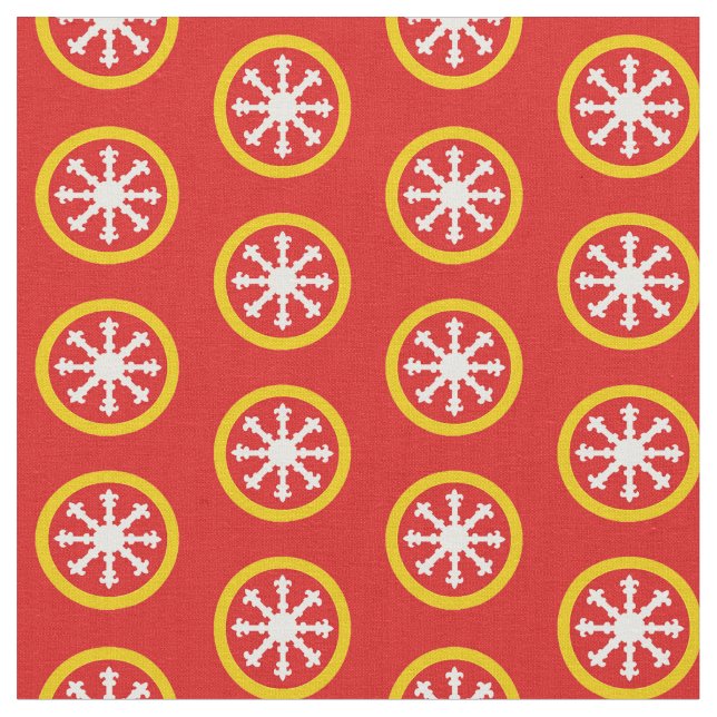 Tela SCA AEthelmearc Populace Badge Fabric (De cerca)