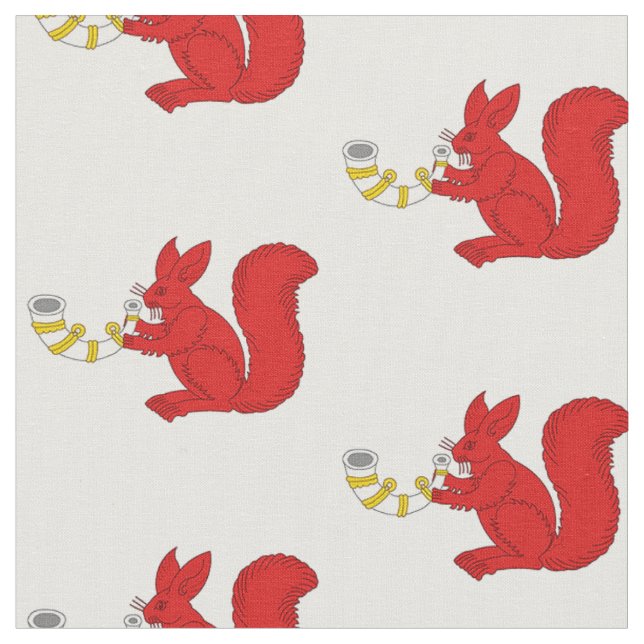 Tela SCA Akornebir Populace Badge Fabric (De cerca)