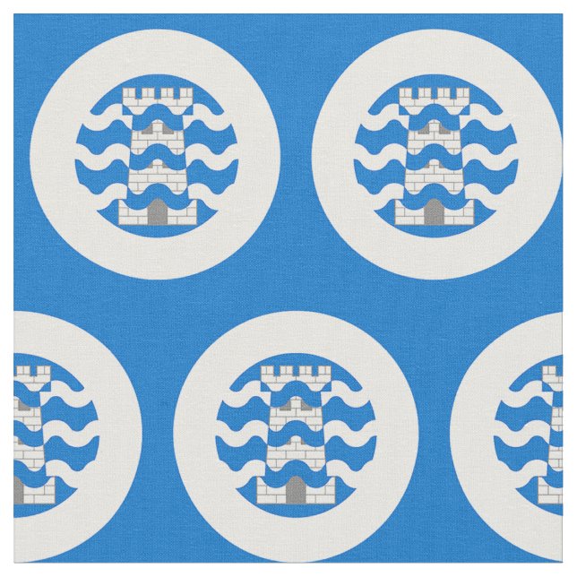 Tela SCA Bard's Keep Populace Badge Fabric (De cerca)