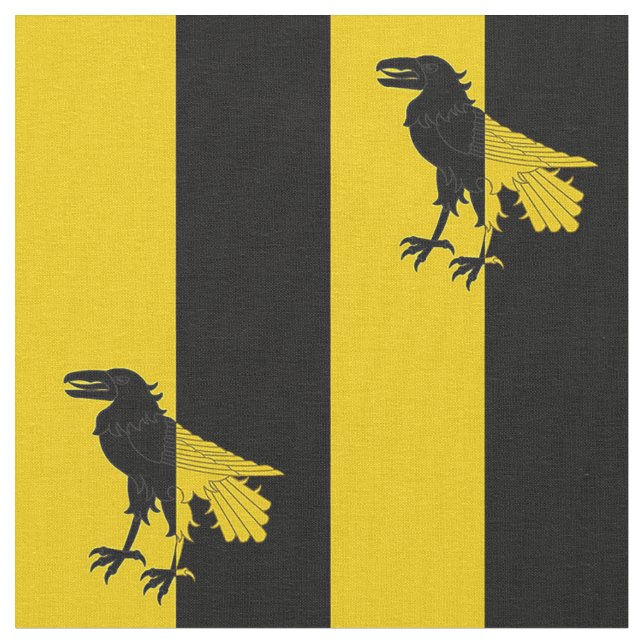 Tela SCA Champcorbeau Populace Badge Fabric (De cerca)