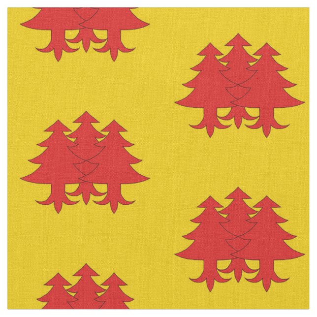 Tela SCA Drachenwald Populace Badge Fabric (De cerca)