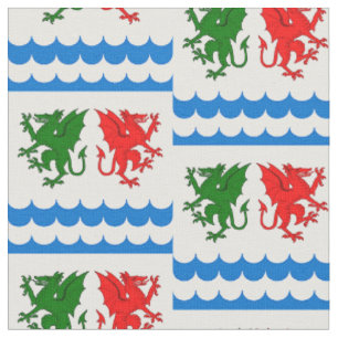 Tela SCA Dragons Bay Populace Badge Fabric