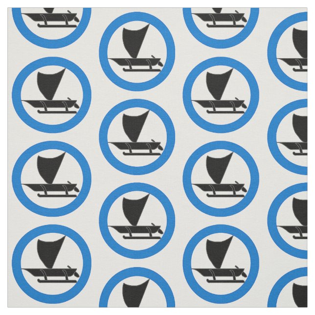 Tela SCA Mares Occidentales Populace Badge Fabric (Retal)