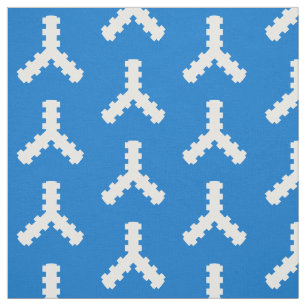 Tela SCA Twin Moons Populace Badge Fabric