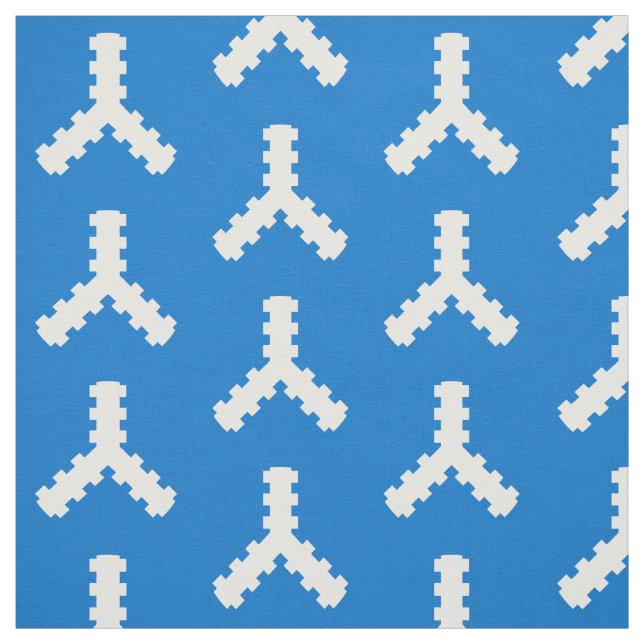 Tela SCA Twin Moons Populace Badge Fabric (Retal)