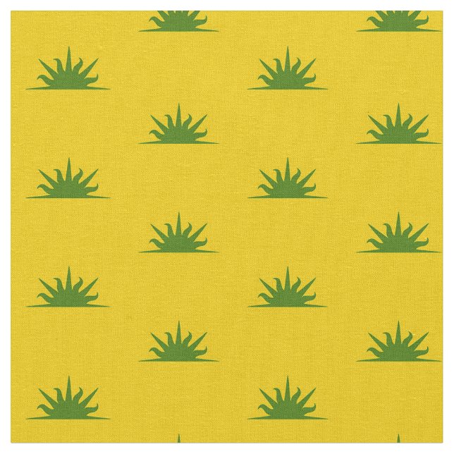 Tela SCA West Kingdom People Badge Fabric (De cerca)