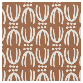 Tela Scandinavian boho brown lines 