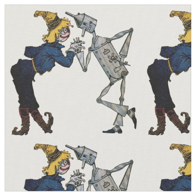 Tela Scarecrow y TinMan (De cerca)