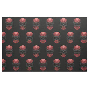 Tela Scary Halloween Skull
