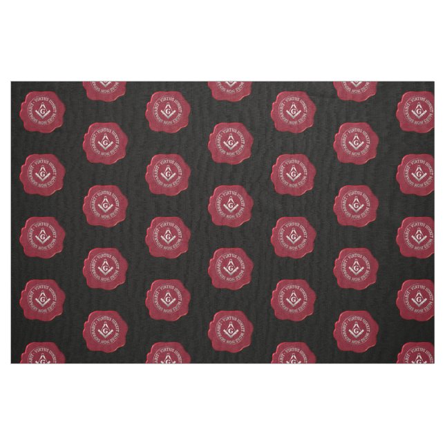 Tela Sello de cera masónica ("Cuarto gordo" (fat quarter))