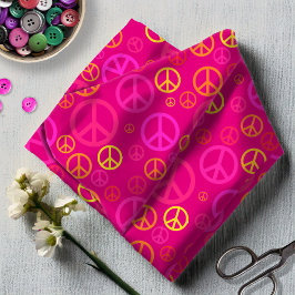 Tela Señales de paz dispersas ID1075 rosa