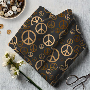 Tela Señales de paz dispersas ID de oro 1075