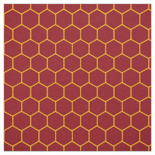 Tela Sencillo patrón elegante de Honeycomb Resumen Marr