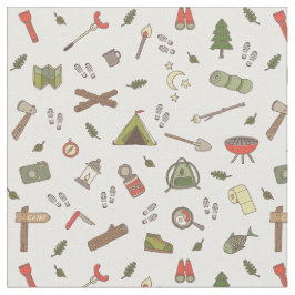 Tela Senderismo y acampada en Woodland Wilderness