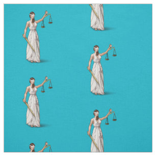 Tela Señora Justice - azul del equipo de submarinismo