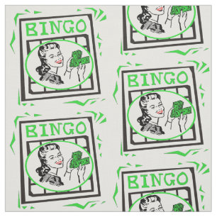 Tela Señora With Money de la tarjeta del bingo