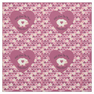 Tela Seremos Mi Fondo Del Patrón Del Corazón De San Val