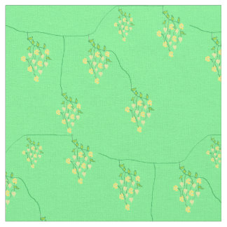 Tela Serie de primavera (verde) de la colección Kriyas