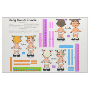 TELA SERIE DEL PAQUETE DE BONNIE DEL BEBÉ