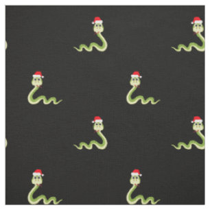 Tela Serpiente Divertida Santa Claus Sombrero Feliz Nav