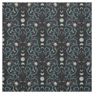 Tela Serpientes en fase lunar