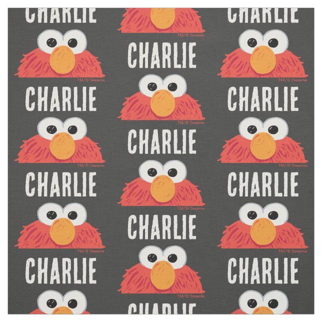 Tela Sesame Street | Cara Grande de Elmo (Retal)
