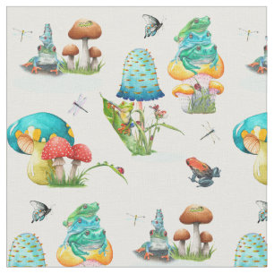 Tela Setas, Ranas, Dragonflies, Mariposas