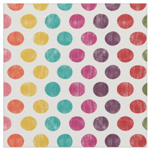 Tela Shabby Puntos de polka Moderna a mediados del sigl