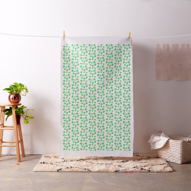 Tela Shamrock of Shamrock Personalizado Fabric (In Situ)