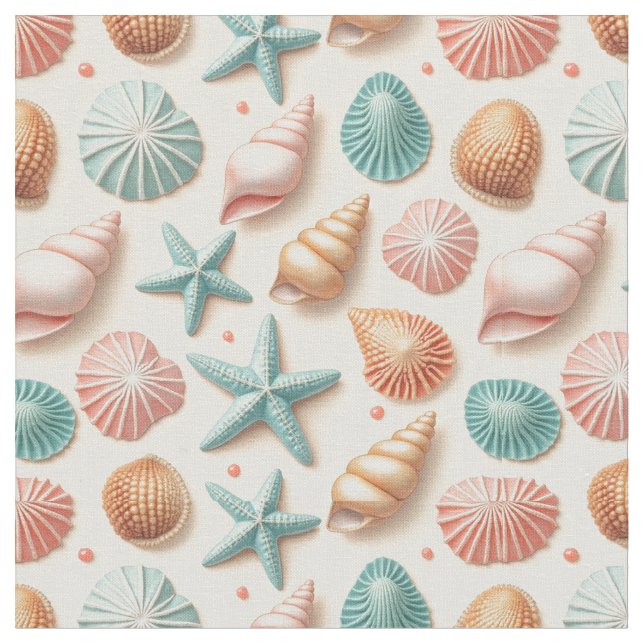 Tela Shells Abundance (De cerca)