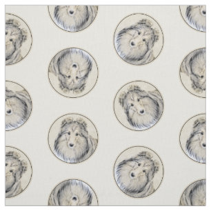 Tela Shetland Sheepdog Puppy Pintura Sheltie Perro Arte