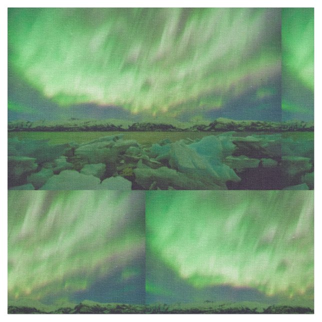 Tela Shimmering Aurora (De cerca)