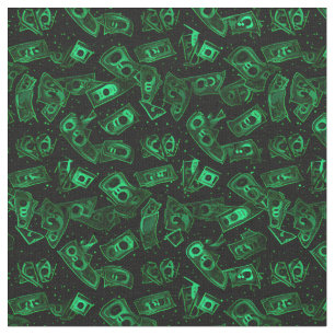 Tela signo de dólar de flujo de efectivo
