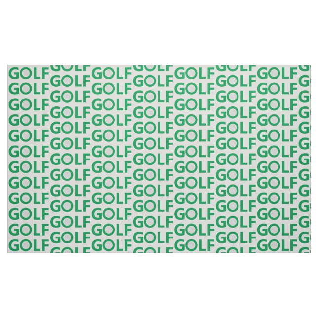 Tela Signo de golf ("Cuarto gordo" (fat quarter))