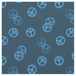 Tela Signo de paz azul