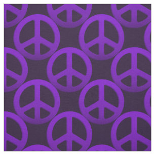 Tela Signo de paz púrpura