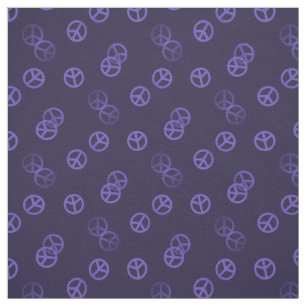 Tela Signo de paz púrpura