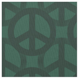 Tela Signo de paz verde oscuro