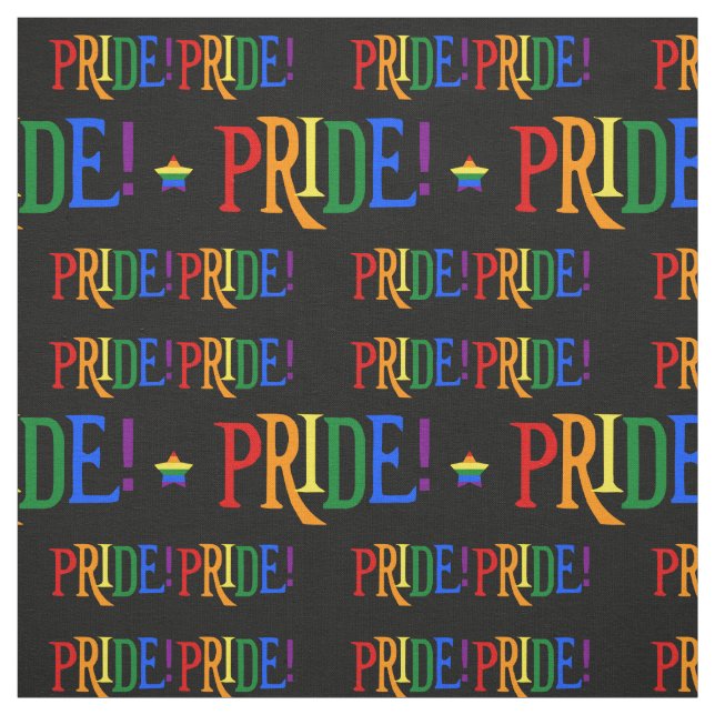 Tela Signo de texto de orgullo LGBT (Retal)