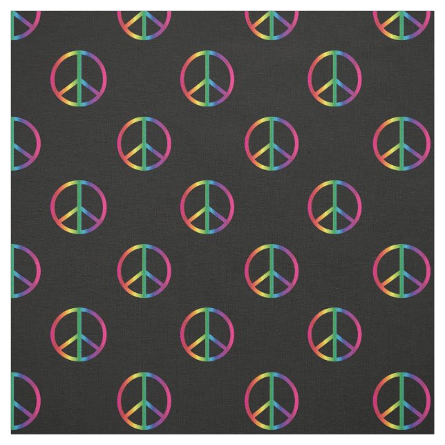 Tela Signos de Paz de Arcoíris (Retal)