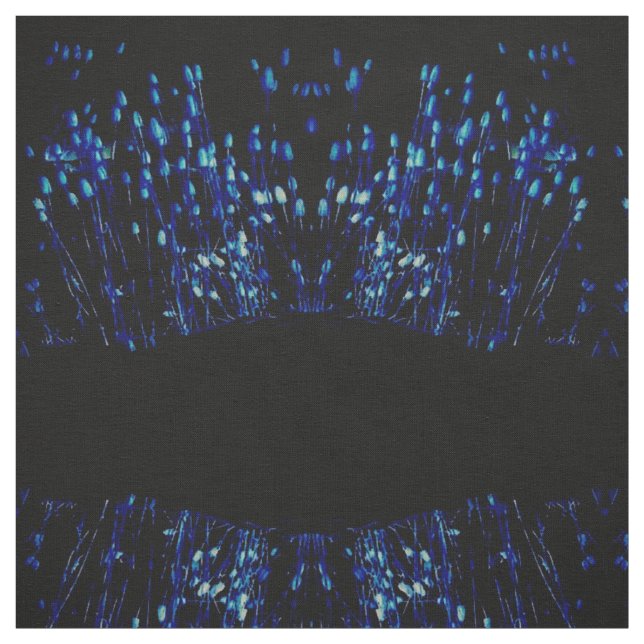 Tela Silbato azul de la luna (Retal)