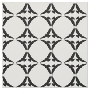 Tela Silhouette Circle de Hawks Arte natural de aves