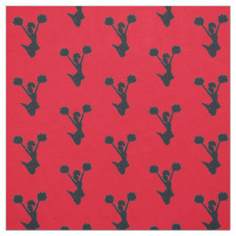 Tela Silhouette de fondo rojo animado