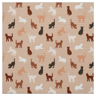 Tela Silhouette de gato