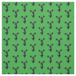 Tela Silhouette de Green Background Cheer