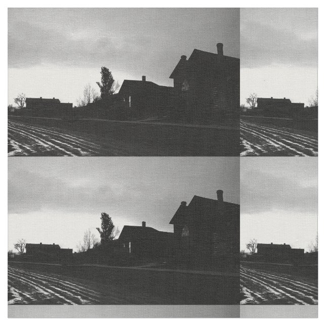 Tela Silhouetted Stillness (De cerca)